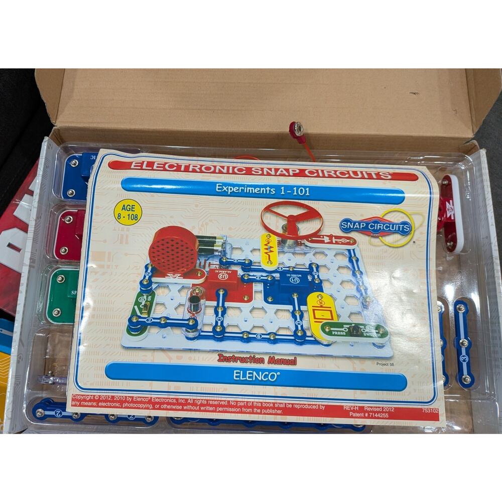 Elenco Snap Circuits Jr. SC-100 Electronics Educational Toy Kit - Picture 5 of 10